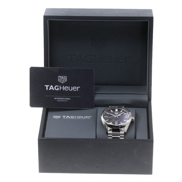 TAG HEUER Carrera Caliber 5 WBN2110 Date black Dial Automatic Men's Watch_863201 - Picture 2 of 7